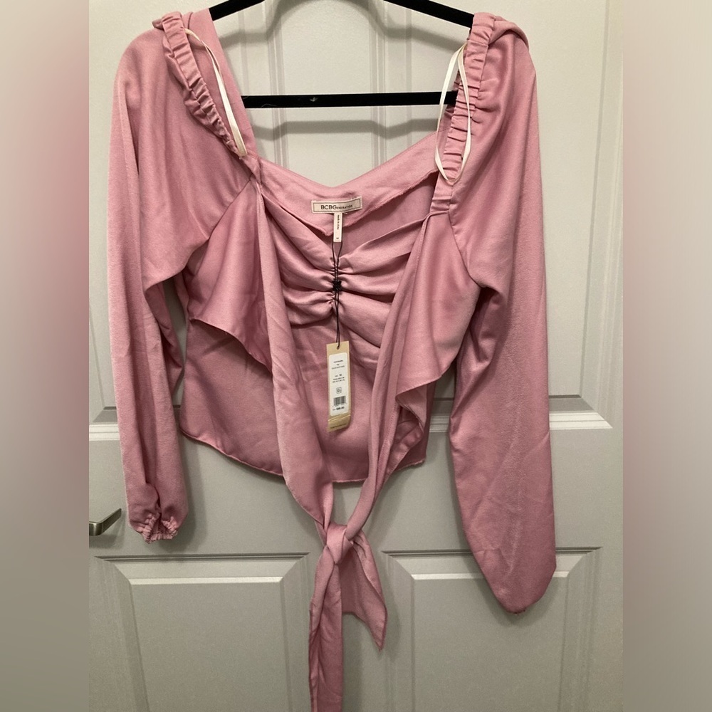 NWT BCBGeneration‎ Women’s Medium Pink Blouse